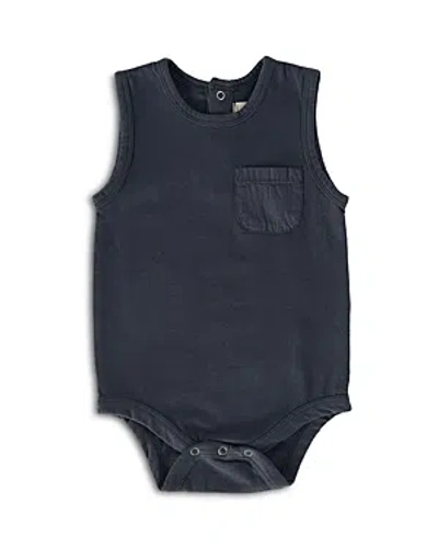 Pehr Unisex Sleeveless Bodysuit - Baby In Ink Blue
