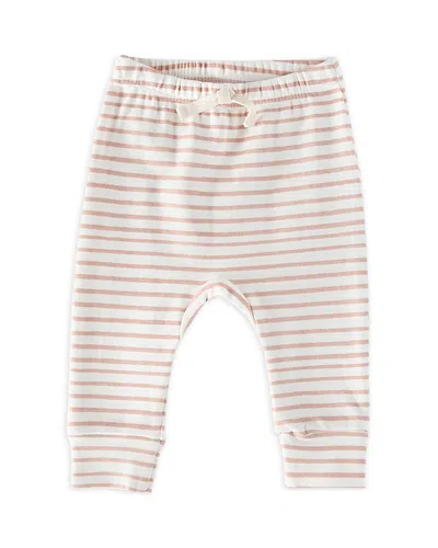 Pehr Unisex Striped Harem Pants - Baby In Brown