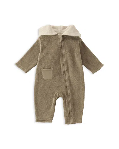 Pehr Unisex Teddy Fleece Coverall Suit - Baby In Green
