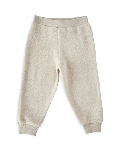 Pehr Unisex Teddy Fleece Jogger Pant - Baby In Gray
