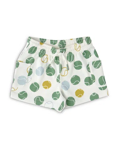 Pehr Unisex Tennis Toddler Shorts - Little Kid In Green