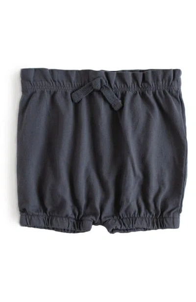 Pehr Babies'  Washed Organic Cotton Shorts In Ink Blue