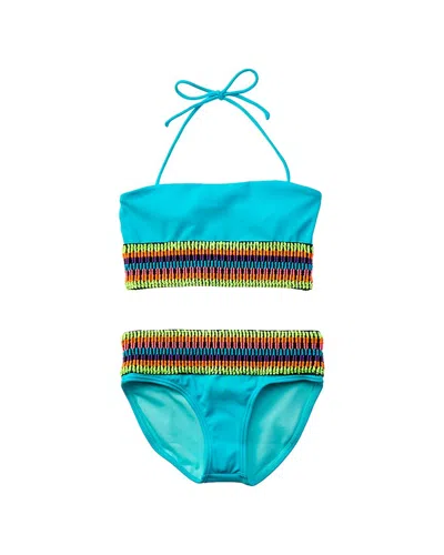 Peixoto Kids' 2pc Kirra Bikini Set In Multi