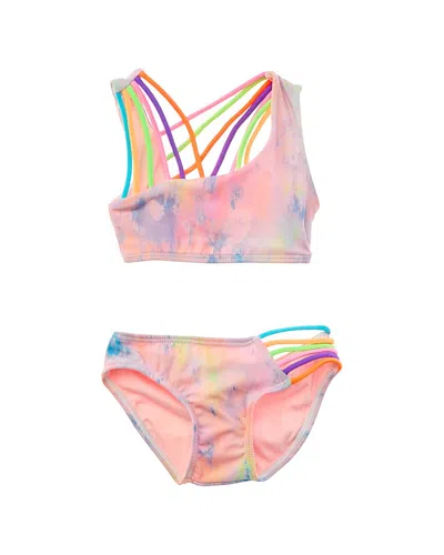 Peixoto Kids' 2pc Olivia Bikini Set In Pink