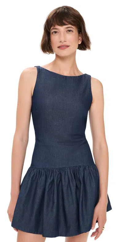 Peixoto Addison Mini Dress Blue Denim