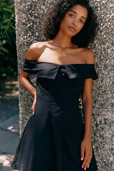 Peixoto Adeline Mini Dress In Black