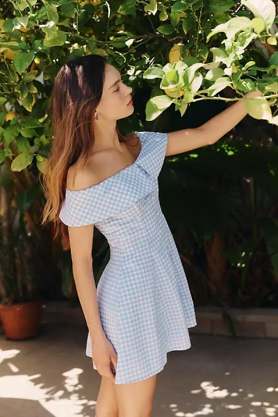 Peixoto Adeline Mini Dress In Blue