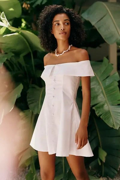 Peixoto Adeline Mini Dress In White