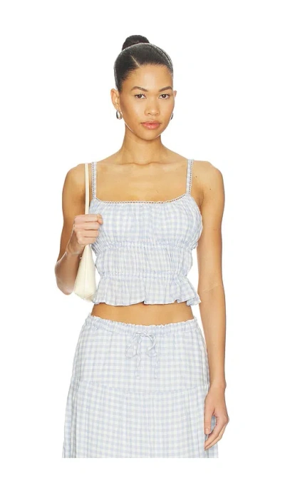 Peixoto Amelia Top In Blue