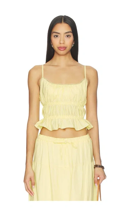 Peixoto Amelia Top In Yellow