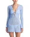 Peixoto Angie Cover-up Tunic In Cloud Blue Weave