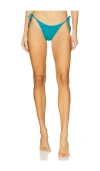 Peixoto Ari Skimpy Bikini Bottom In Teal Athena