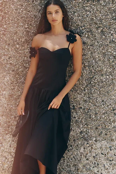 Peixoto Audrey Maxi Dress In Black