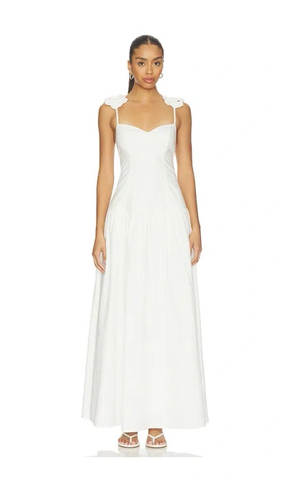 Peixoto Audrey Maxi Dress In White