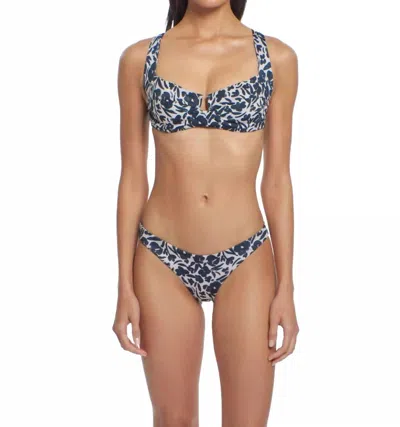 Peixoto Bella Full Bottom In Black In Bloom In Animal Print