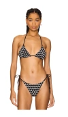 Peixoto Benji Bikini Top In Domino Day