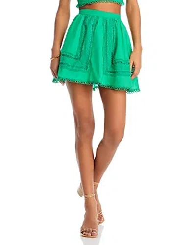 Peixoto Celeste Mini Resort Skirt In Green