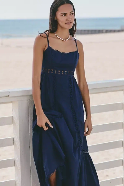 Peixoto Charlotte Maxi Dress In Blue