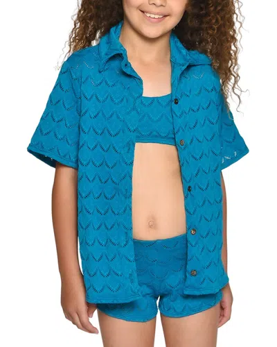 Peixoto Ciara Short Set In Blue