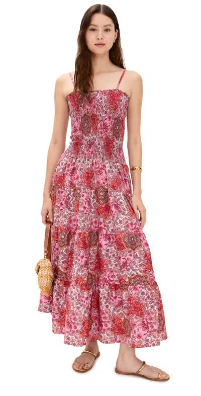Peixoto Clementine Dress Sacred Prairie In Pink