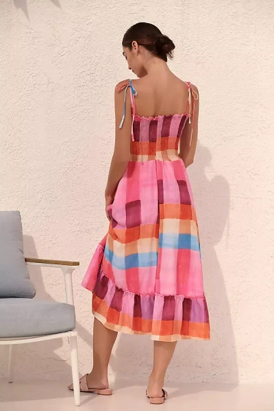 Peixoto Eddie Midi Dress In Multicolor