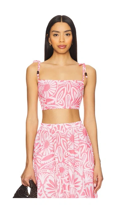 Peixoto Esti Top In Pink