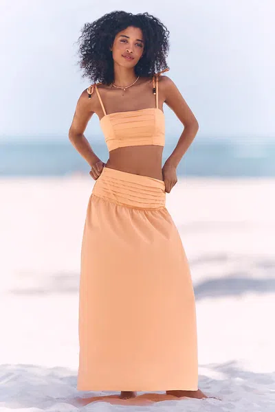 Peixoto Ezra Crop Top In Orange
