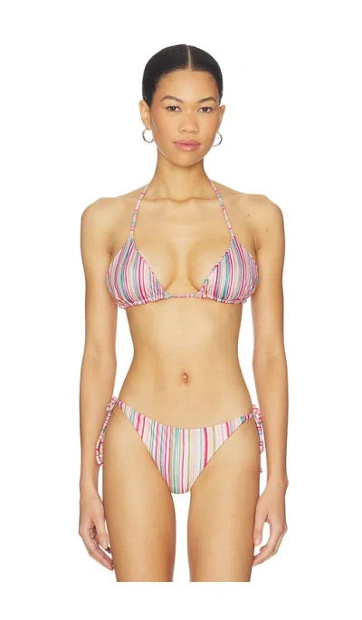 Peixoto Fifi Bikini Top In Multi