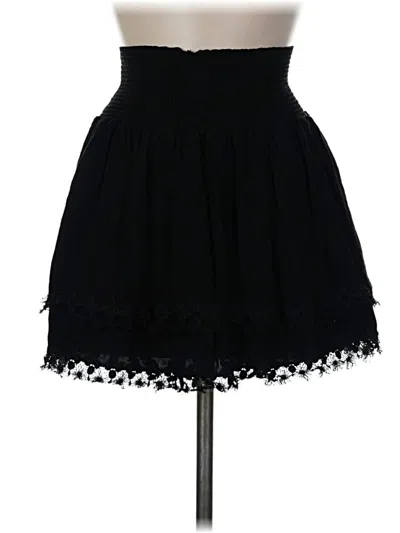 Pre-owned Peixoto Formal Skirt In Black