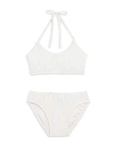 Peixoto Girls' Molly Two Piece Swimsuit - Little Kid, Big Kid In Ivory