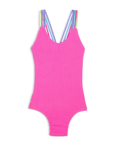 Peixoto Girls' Mona One Piece Swimsuit - Little Kid, Big Kid In Pink