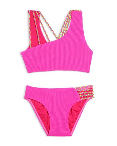 Peixoto Girls' Olivia Two Piece Swimsuit - Little Kid, Big Kid In Pink