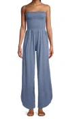 Peixoto Harriet Jumpsuit In Slate Blue In Blue