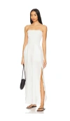 Peixoto Harriet Jumpsuit In White Canvas