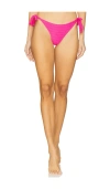 Peixoto Shanna Bikini Bottom In Pink Passion