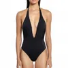 Peixoto Kai One Piece Cheeky In Black In Black