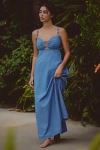 Peixoto Kenny Maxi Dress In Blue