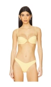 Peixoto Lara Bikini Top In Honeycomb Queen