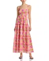 Peixoto Lori Cover-up Maxi Dress In Romantic Rodeo