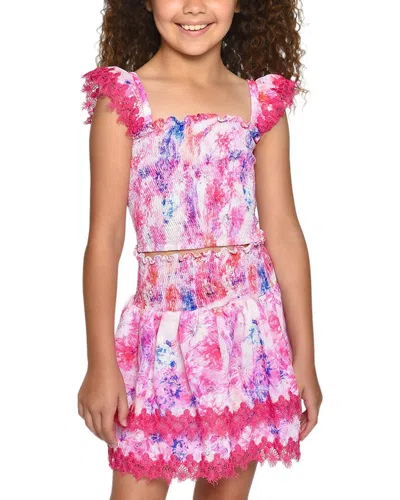 Peixoto Mariel Skirt Set In Pink