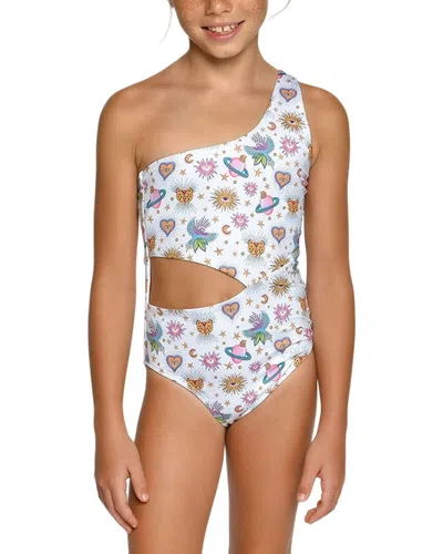 Peixoto Kids' Maya One-piece In White