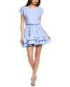 Peixoto Nissi Pom-pom Dress Swim Cover-up In Blue