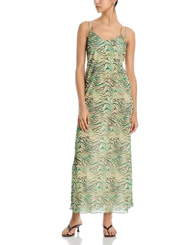 Peixoto Olive Maxi Dress In Multi