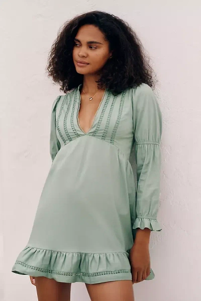 Peixoto Paloma Mini Dress In Green