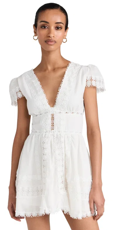 Peixoto Piper Dress White