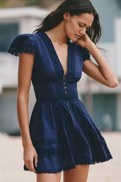 Peixoto Piper Mini Dress In Blue