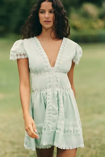 Peixoto Piper Mini Dress In Green