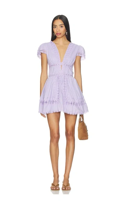 Peixoto Piper Mini Dress In Purple