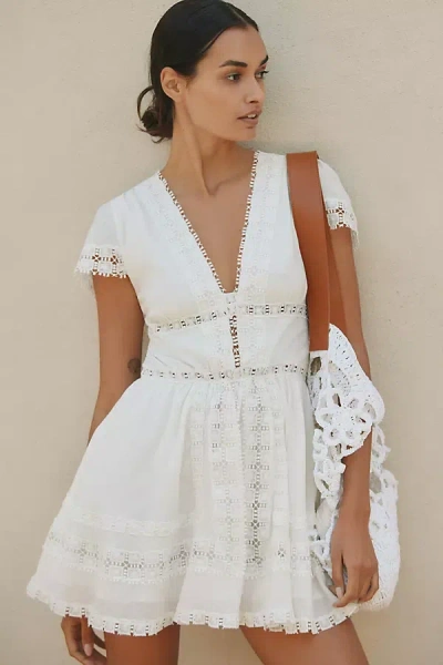 Peixoto Piper Mini Dress In White