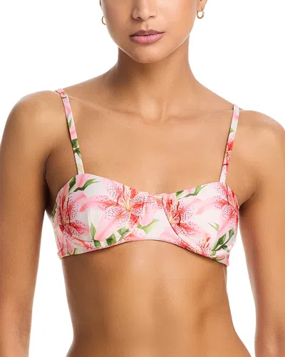 Peixoto Portia Bikini Top In Pink
